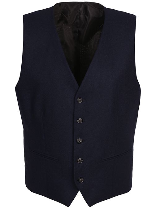 Shdone Myloiver Navy Waistcoat - Imagen 4