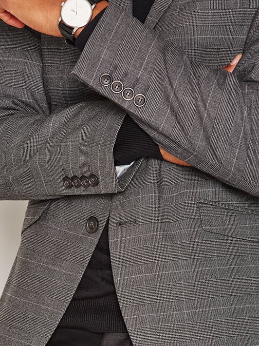 Taxkit Mid Grey Blazer - Imagen 4