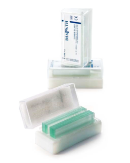 Cubre objetos Caja de 100 laminillas