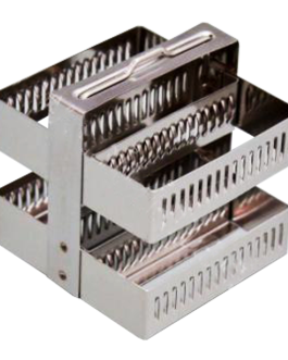 Rack de tincion en acero inoxidable para 30 porta objetos